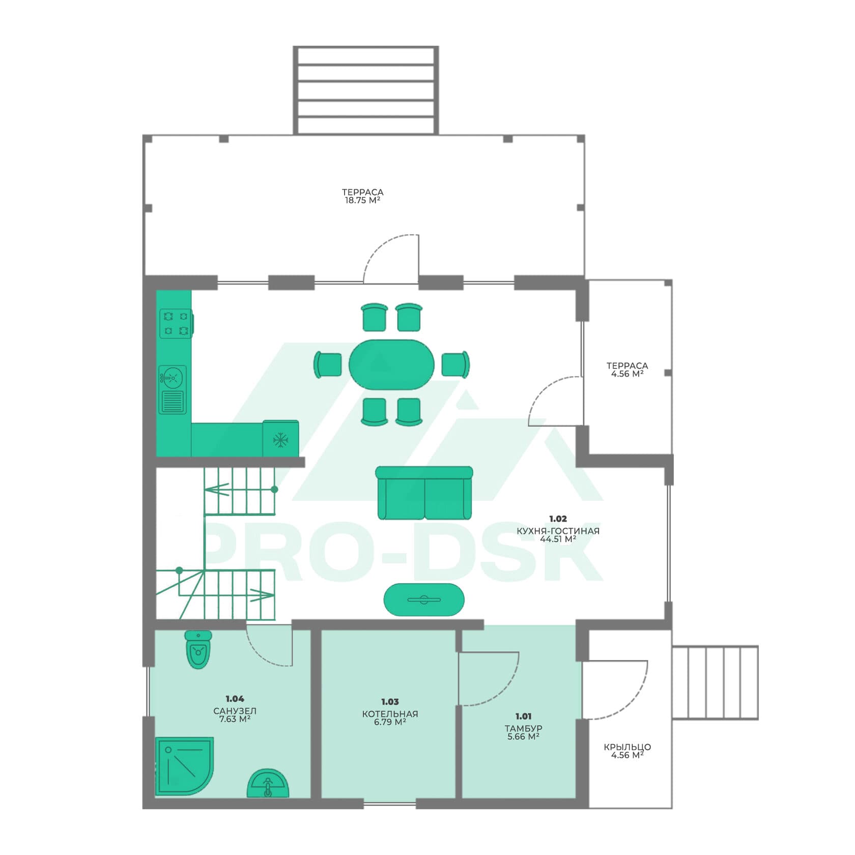 И-144 — планировка 1