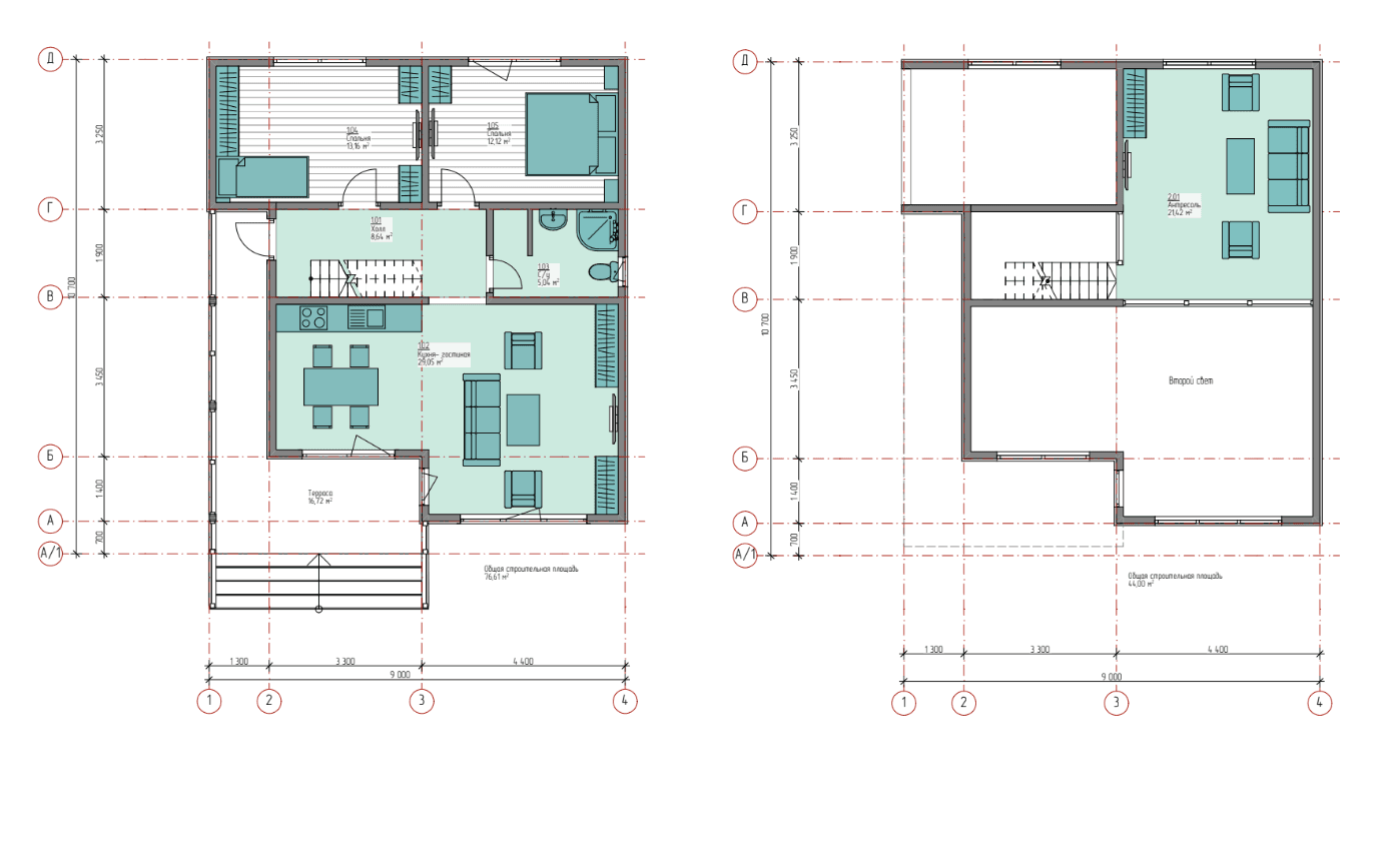 К-120 — планировка 1