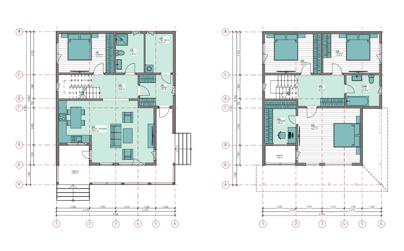 К-160 — планировка 1
