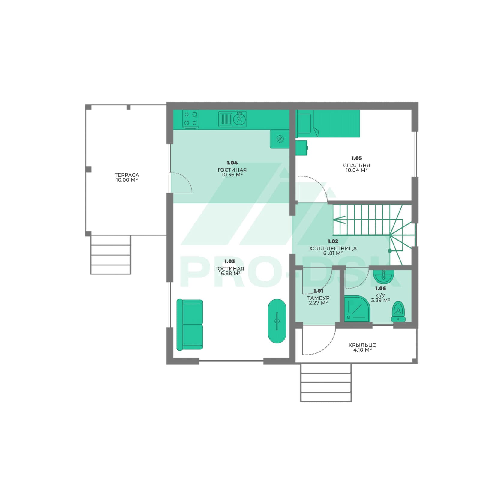М-130 — планировка 1