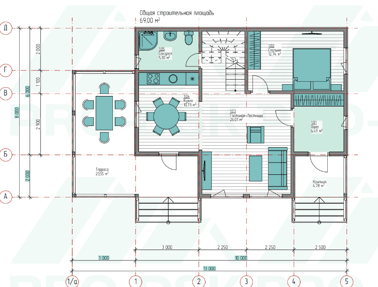 И-160 — планировка 1