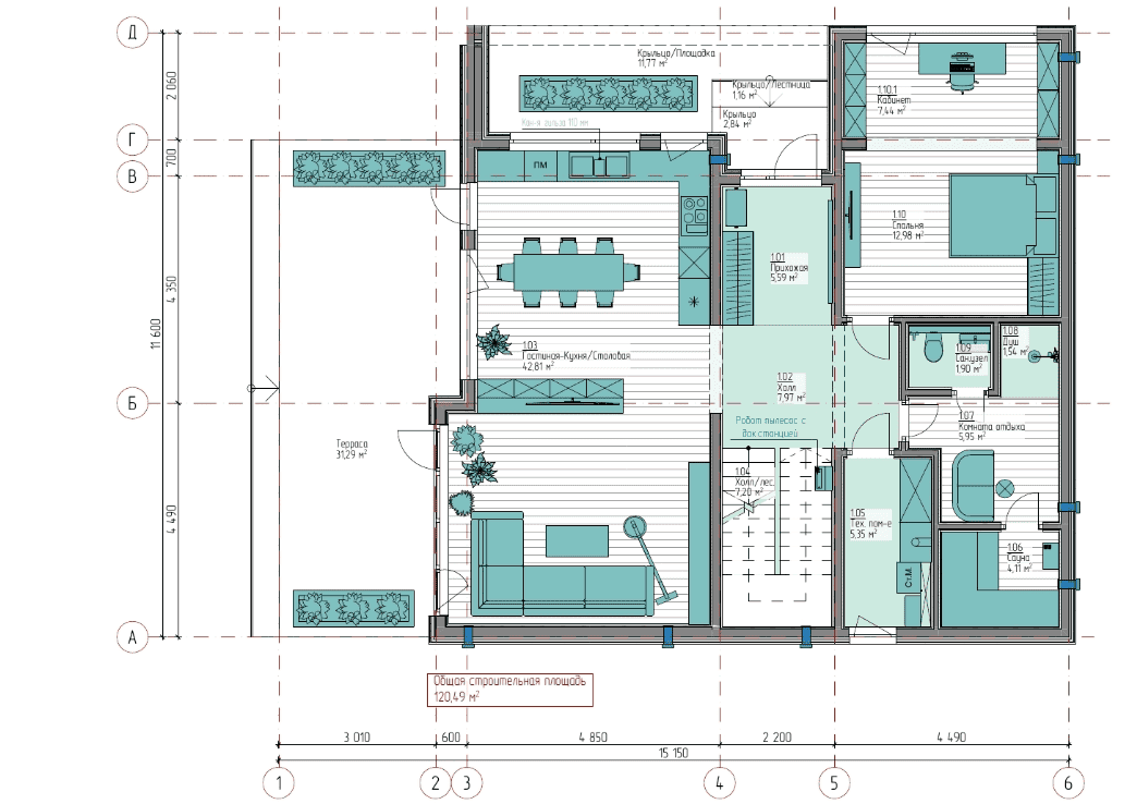 PRO-Concept — планировка 1